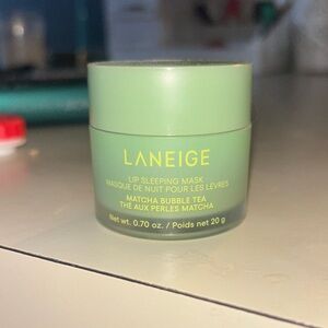 LANEIGE Matcha Bubble Tea Lip Sleeping Mask - Mint Green